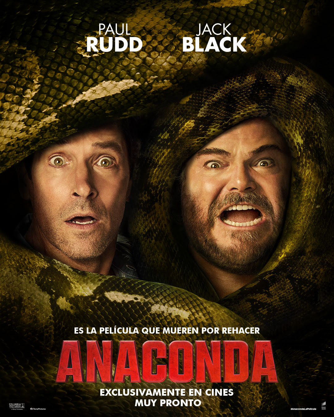 Jack Black y Paul Rudd protagonizan nueva versión de ''Anaconda''